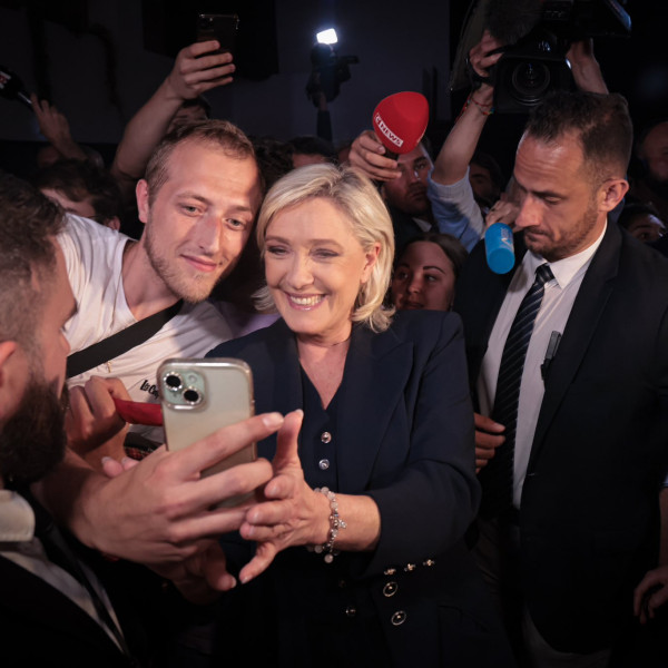 Marine Le Pen: Emmanuel Macron táborát „majdnem sikerült eltörölni”